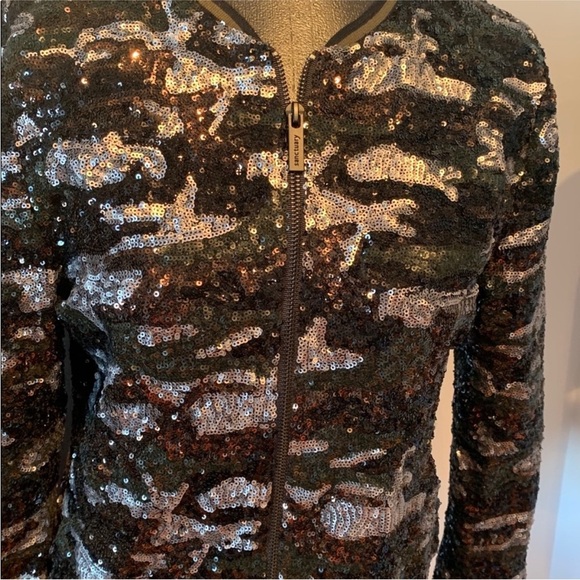 Sanctuary Jackets & Blazers - Sanctuary💕 Sequined Military style Jacket Size S